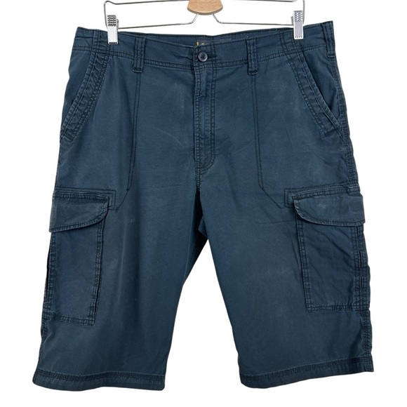 Lee Performance Series Extreme Motion Black/ Gray Cargo Carpenter Shorts Men 38 - Picture 1 of 6